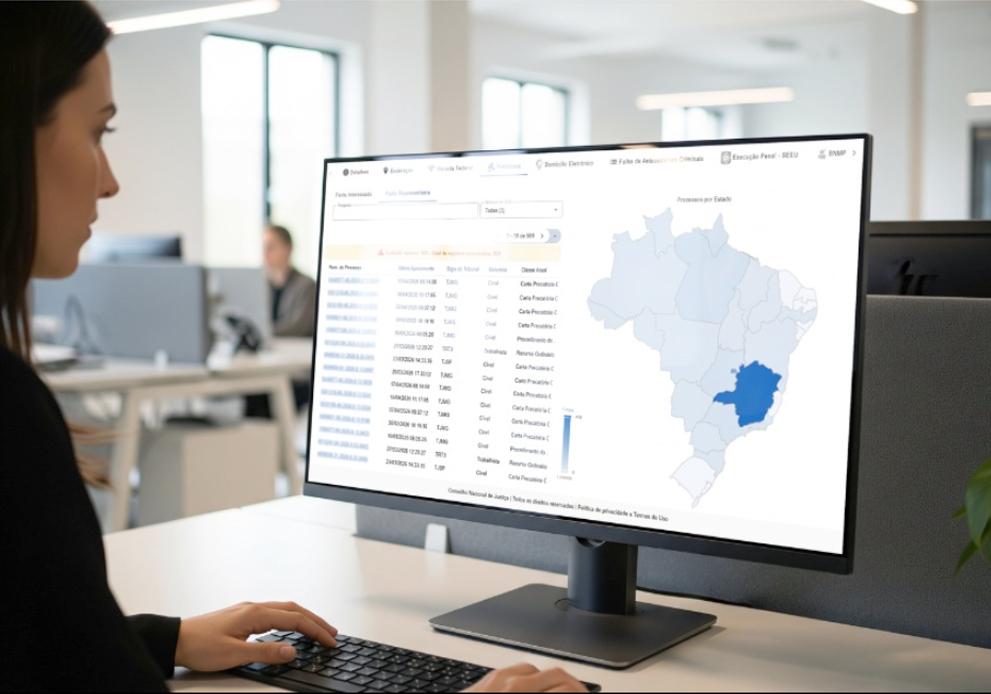 Justiça 4.0: ferramenta disponibiliza novas funcionalidades na Consulta Nacional de Pessoas